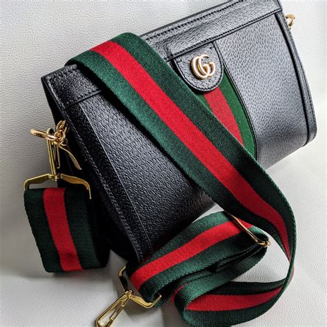 gucci green red bag|gucci shoulder bags red.